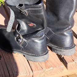 Red Wings Motorcycle Boots 