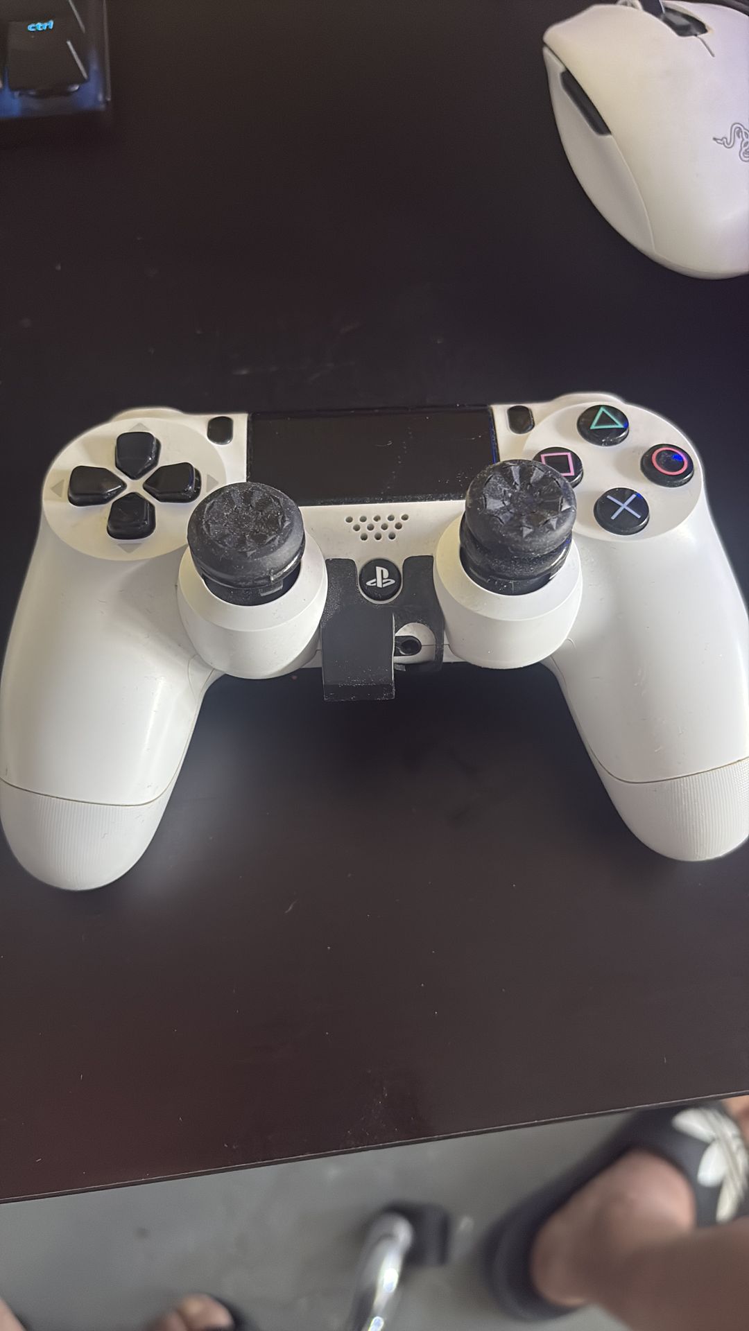 PS4 dual shock controller with back paddles
