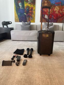 Tonor K20 Wireless Karaoke Machine - with all parts