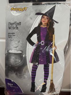 Child Size M Witch Costume just $5