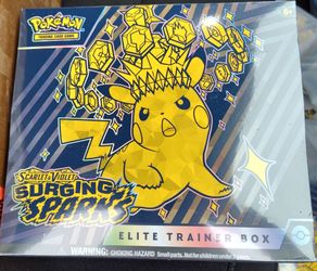 Pokemon Surging Sparks ETB, new