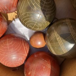 Vintage BOCCE Set