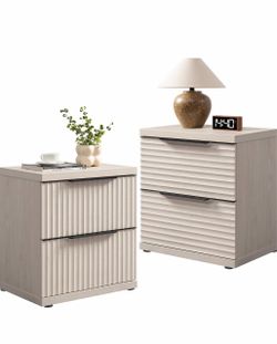 Set of 2  Nightstand