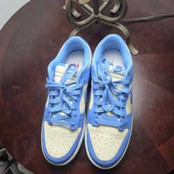 Blue,off White Dunks 