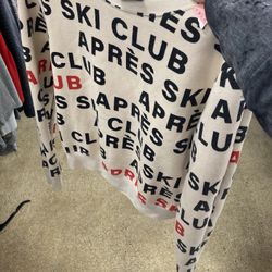Medium apres ski sweatshirt 