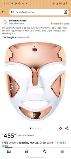 Dr Dennis gross led therapy mask