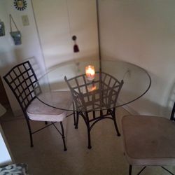 Glass Dining Room Table 