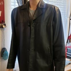 Black Leather Jacket 