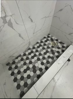  ️🔥🔥‼️🔥🔥‼️(Tampa Bay ) Mosaics Hexagon Antislipery , Mosaicos Hexagonales antiresbalante Para Duchas Y Regaderas 