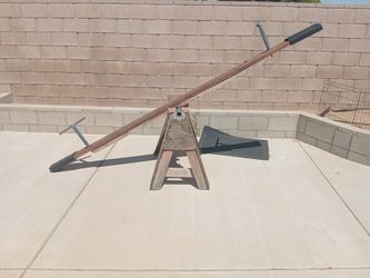 Hand Made Seesaw