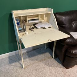 Antique-finished desk
