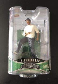 2008 Upper Deck Pro Shots Tiger Woods Collectible action figure Series 1 Tiger 1 PGA golf