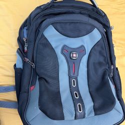 Swissgear Brand By Wenger. Laptop 22” Multiple Pockets Backpack. With Back Cushions And Shock Absorbing 