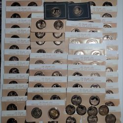 Lot of 106 Franklin Mint History of the United States Bronze Medals