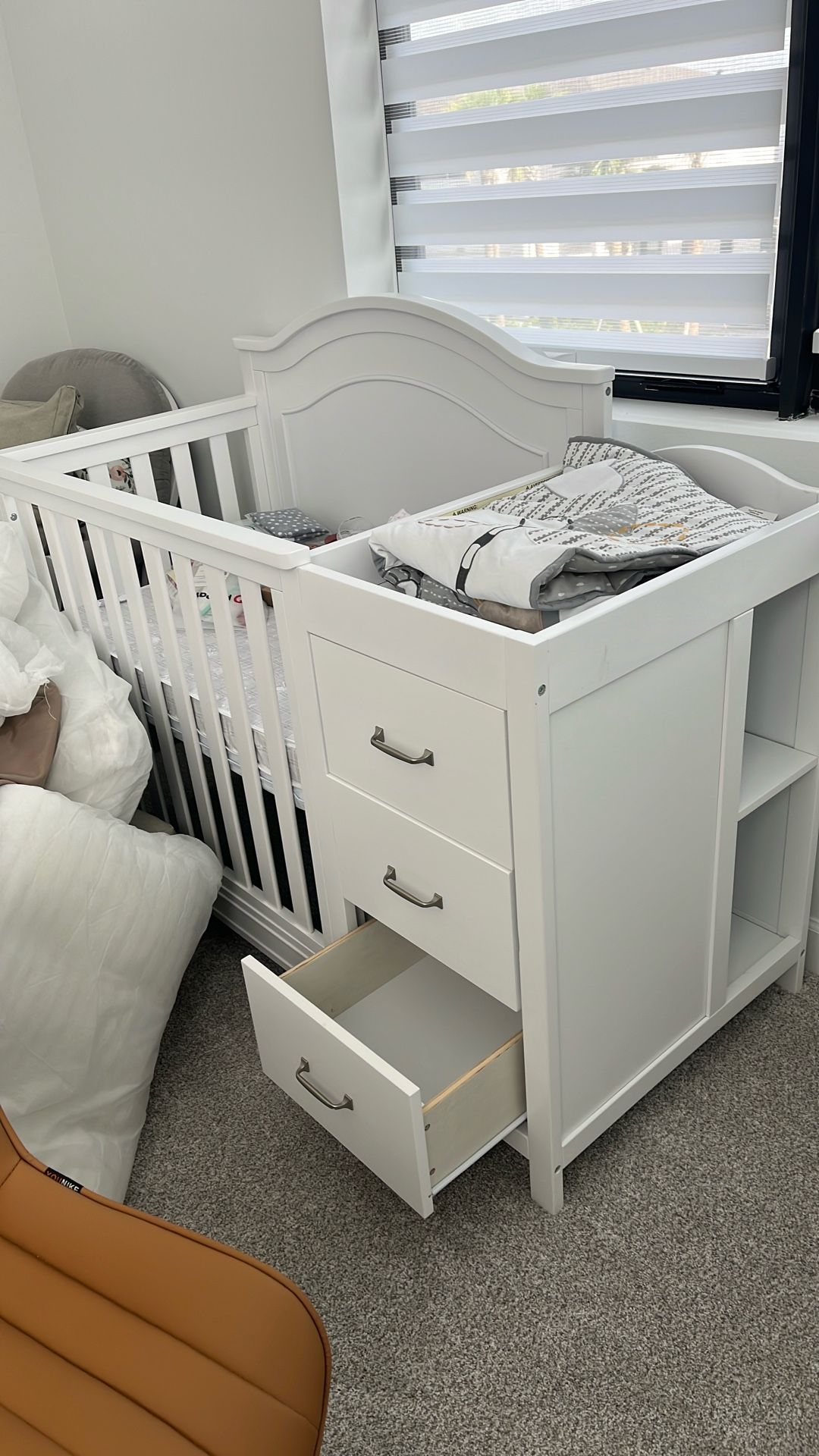 Baby Crib With Mattress