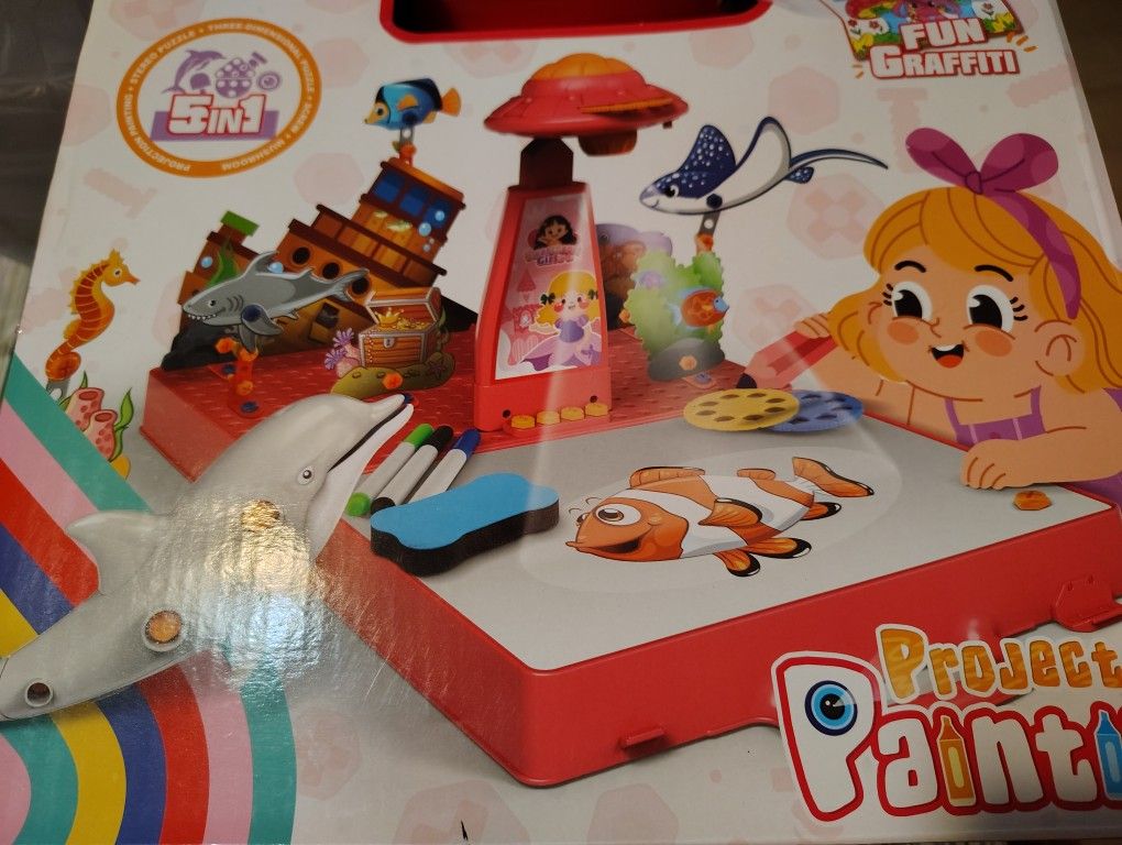 Projector Painting Kids Toy