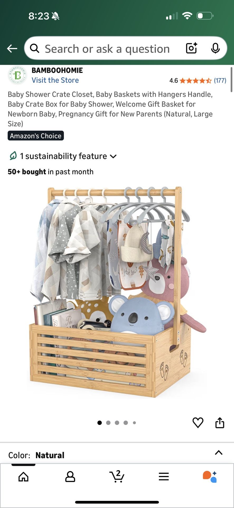 Baby Box For Baby Shower No Clothes Included Just Box X2