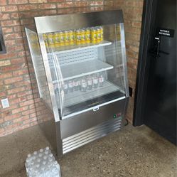 Stainless Open Air Refrigerator 