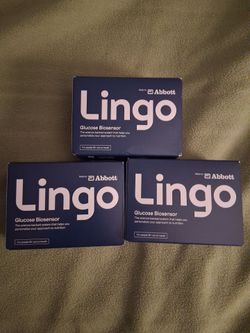 Abbott Lingo Glucose Biosensor – Lot of 3