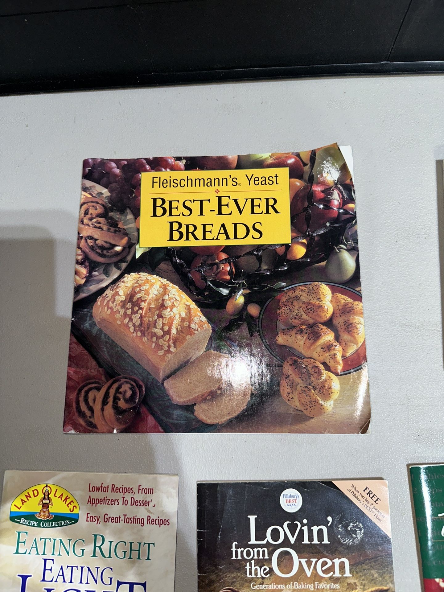 Six Various Cookbooks
