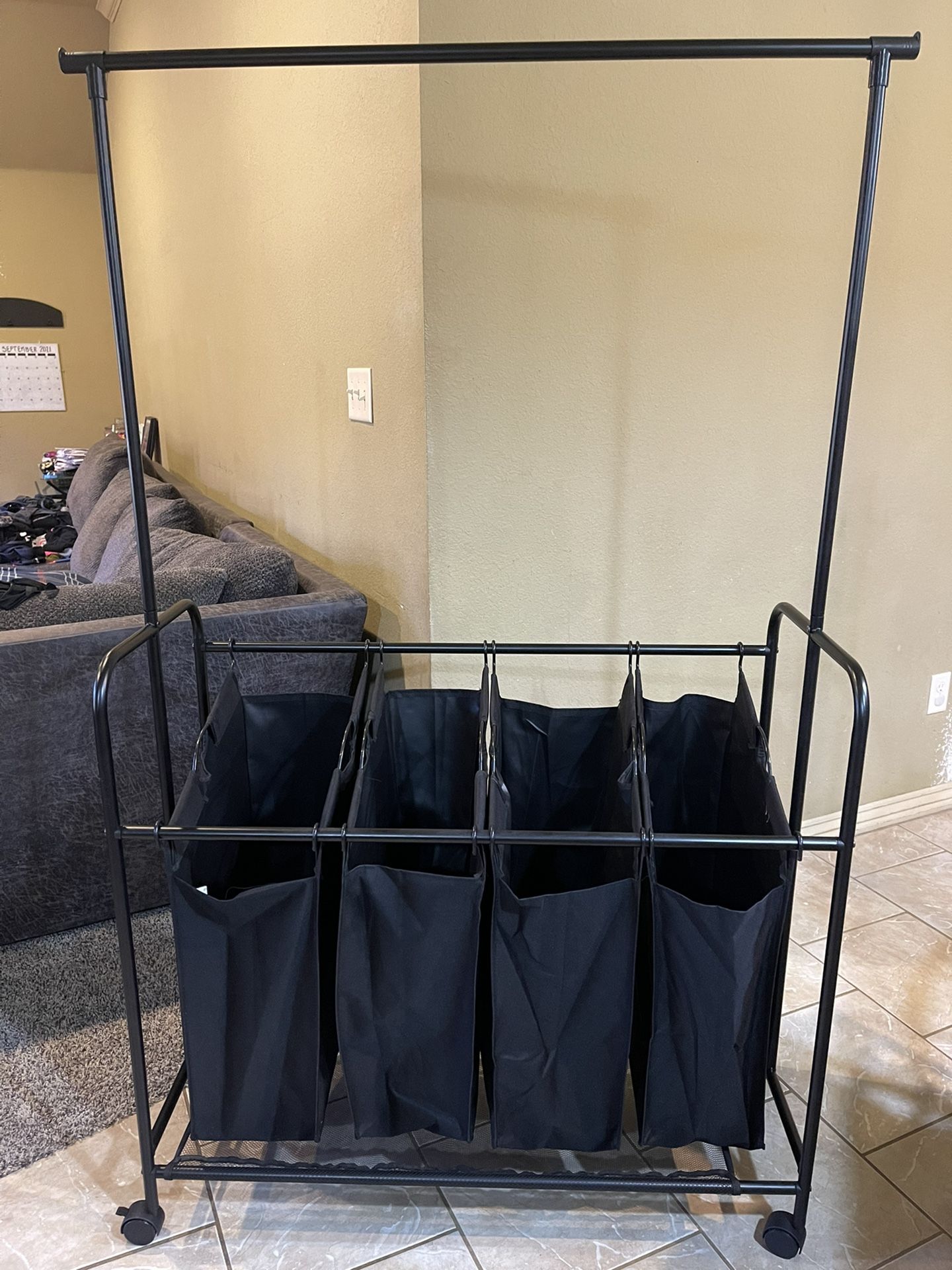 4bag Laundry Hamper