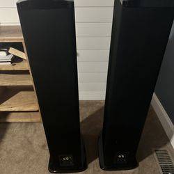 Set Of GoldenEar Triton 5 Hifi Floor Loud Speakers