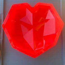 Large Heart Silicone Mold
