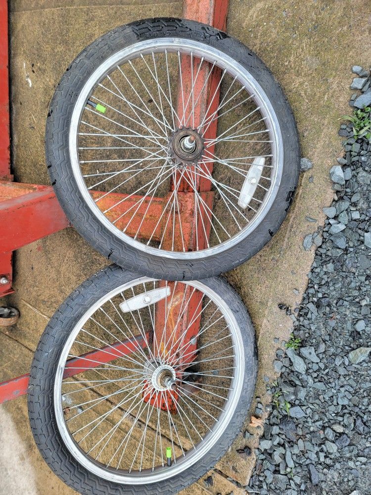 Bmx 20" Rims Frt And Rear