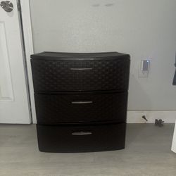 Plastic 3 Drawers