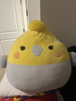 Charlize The Cockatiel 24” Jumbo Squishmallows. New With Tags
