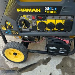 Firman 9400 Watts Dual Fuel New Generator 