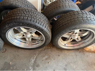 17 inch deep dish centerline rims and tires