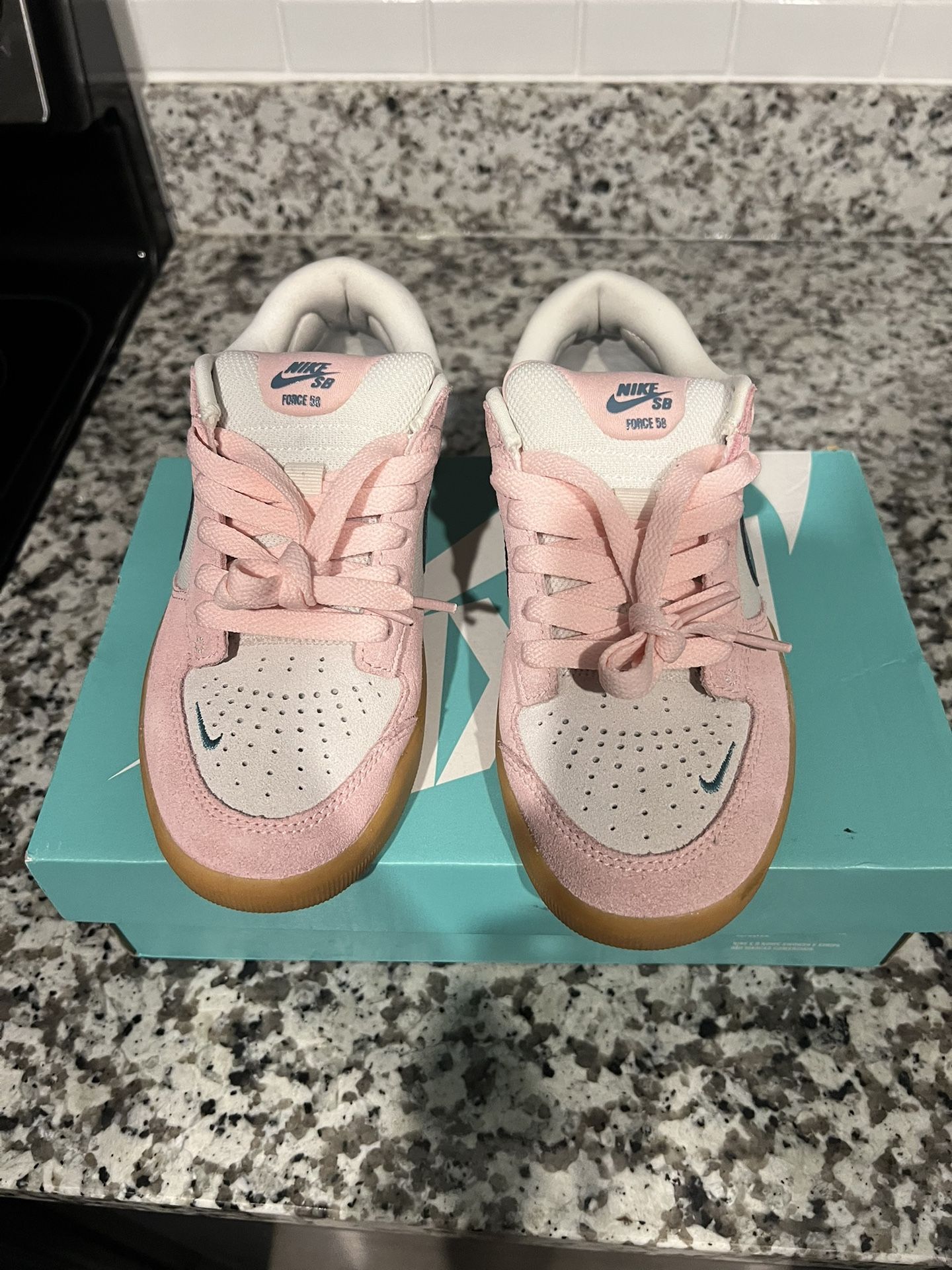 Nike SB Force 58 Pink Bloom Teal