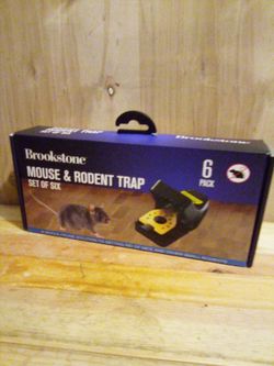 Brookstone Mouse & Rodent Trap 6-Pack