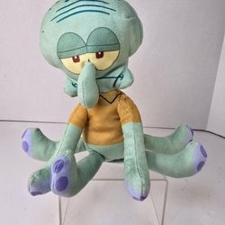 Nickelodeon Spongebob Squarepants Squidward 9" Plush Stuffed Animal Toy 2024
