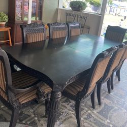 Free Table And 8 Chairs 
