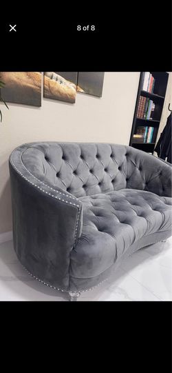 Velvet Couch