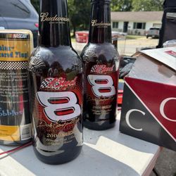 2000 Series NASCAR Budweiser Bottles