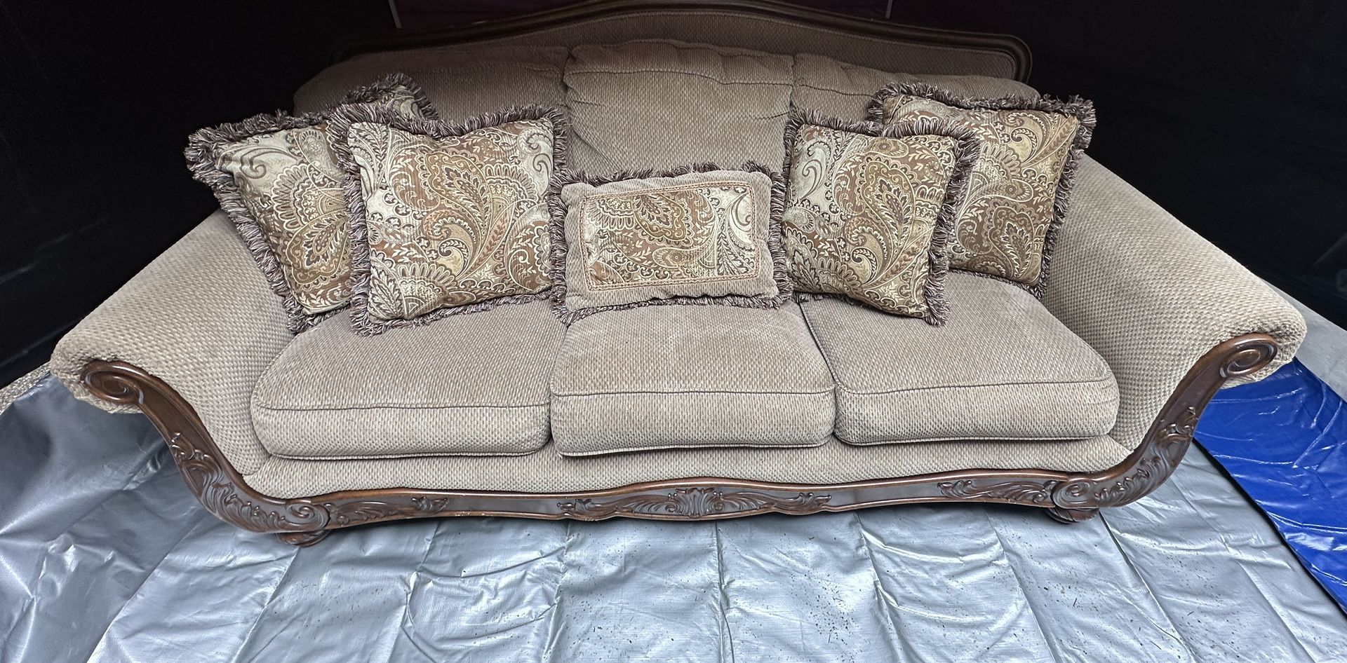 Free Couch And Loveseat