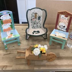 Doll Chairs/Home Decor