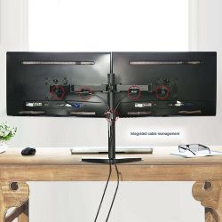 LCD Dual Monitor Desk Mount