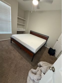King mattress and frame