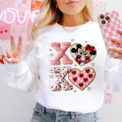 Valentines Day Sweethearts Night Crewnecks T-shirts Custom Apparel