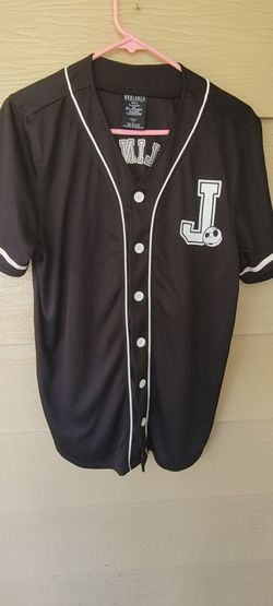 Nightmare Before Christmas Jack Skellington Baseball Jersey