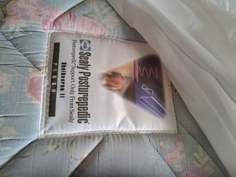 Sealey Posturepedic twin mattress box spring and frame