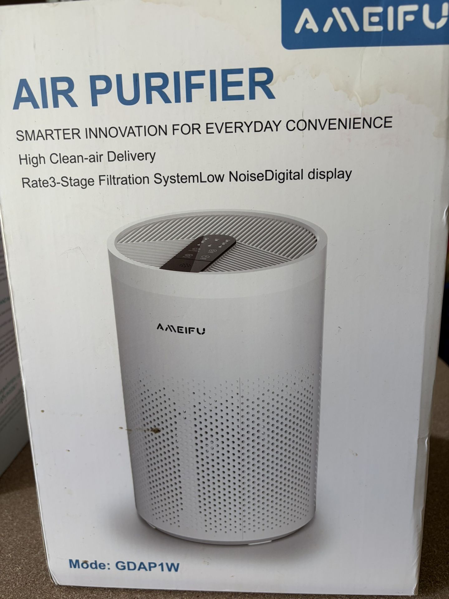 NEW! Air Purifiers for Home Large Room up to 1350ft', AMEIFU Upgrade Large Size H13 Hepa Bedroom Air