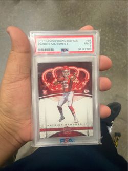 Rookie Mahomes PSA 9
