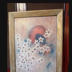 Mid Century 1966 28 X 22 Signed By The Artist