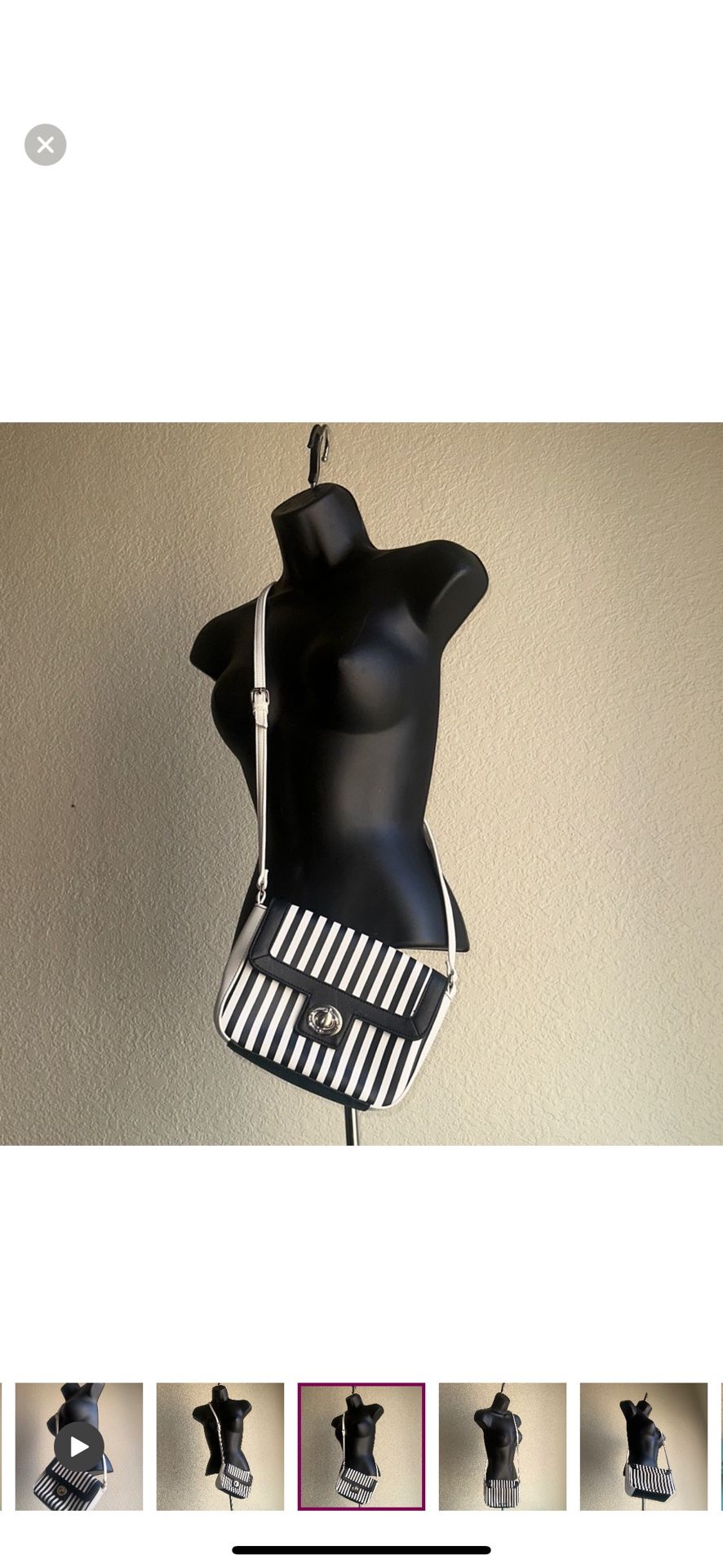 NINE WEST crossbody purse, used once, great condition