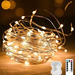 ( Set Of 6 ) 79 Ft 240 Led Fairy Lights, 8 Modes Twinkle Lights